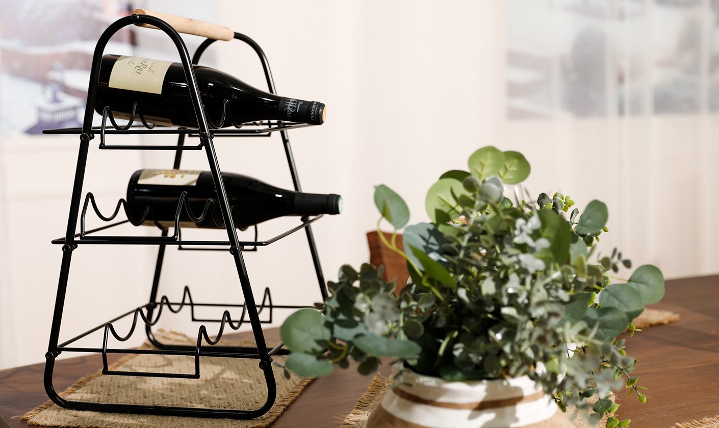 Sophisticated glassware collection, including wine glasses, tumblers, and pitchers for any celebration.